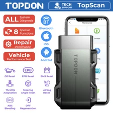 NEW! TOPDON TopScan Bluetooth OBD2 Scanner Code Reader Full System Diagnostic