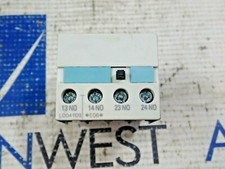 Siemens 3RH1921-1MA20 Auxiliary Contact Block LOT of 2