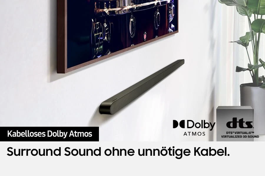 Samsung HW-S710GD 3.1-Kanal Ultra Slim Soundbar für TV-Geräte, Bluetooth-Lautspr - Bild 4 von 4