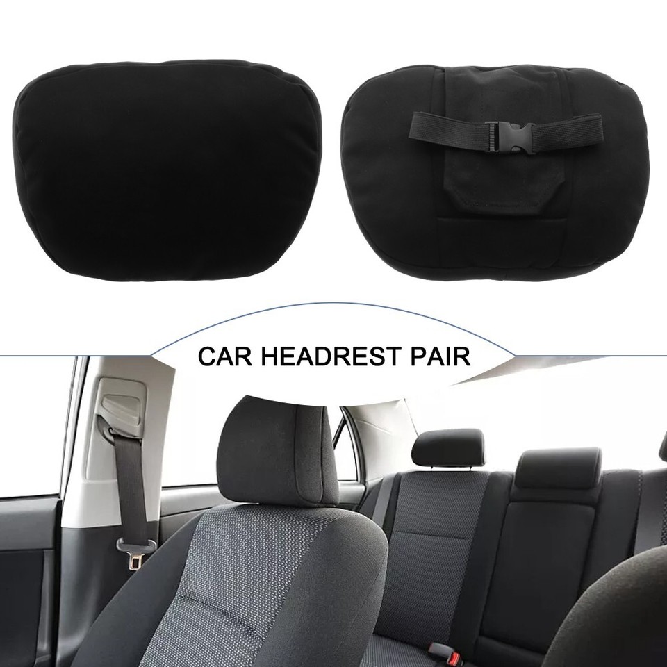 Car Headrest Neck Pillow Lumbar Support Pillow Car Seat Cushion For Mercedes Benz AMG A B C E S Class W204 W205 W212 W213 W176 - Foto 5