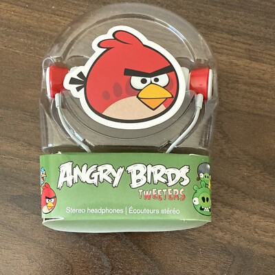 Écouteurs Intra-auriculaires Angry Birds Gear 4 – Neufs Et Super Fun !