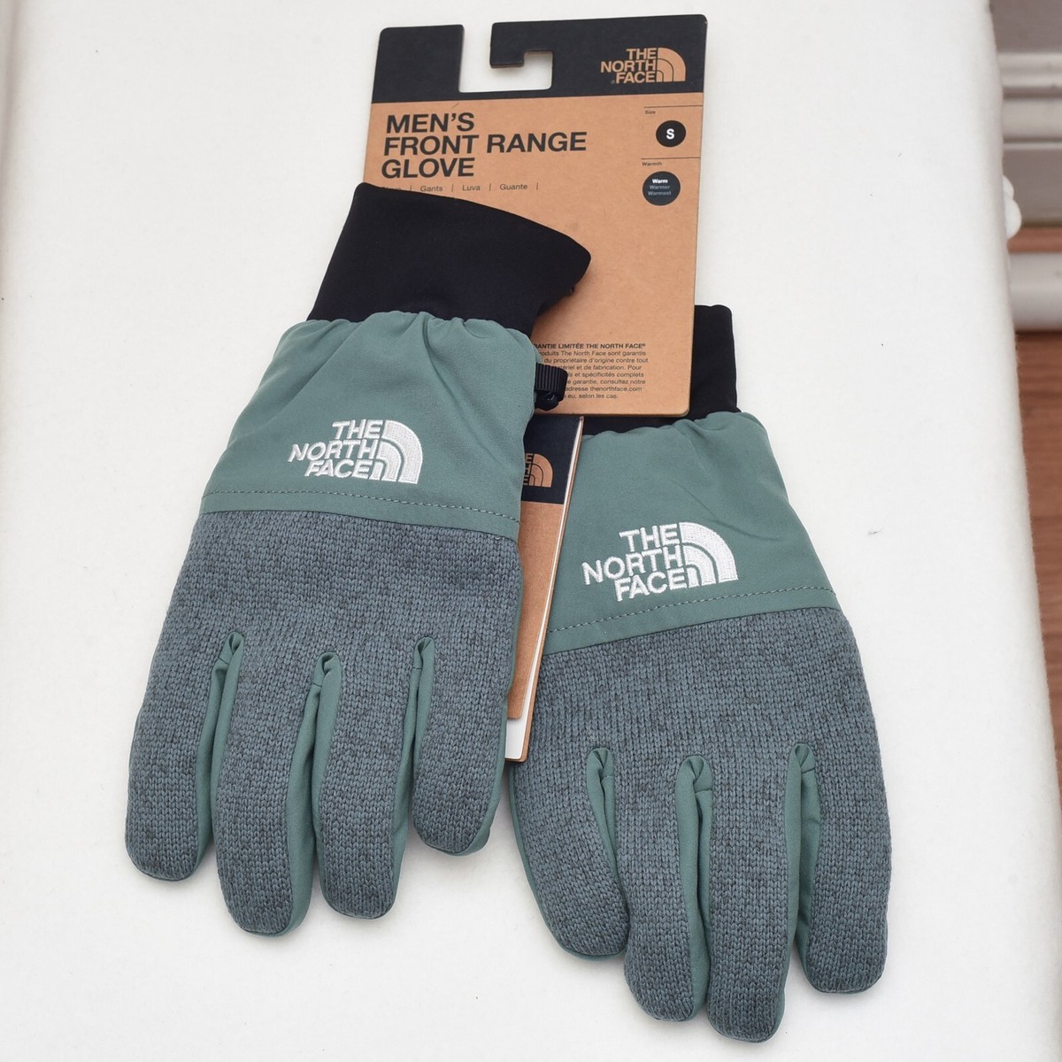 The NORTH FACE Men's WINDWALL FRONT RANGE APEX UR ETIP GLOVES NEW