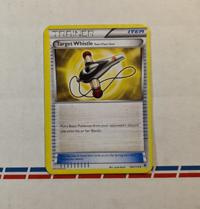 Target Whistle 106/119 - Phantom Forces - Uncommon - Pokemon Card