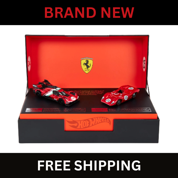 Hot Wheels Collectors Hot Wheels x Ferrari Heritage Set *FREE