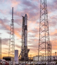 8x10 Photo 3-6-2020 SpaceX NASA CRS-20 Dragon 1 Falcon 9 Pad 40 to ISS Kennedy 2