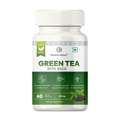 4 x 60 Green Tea Extract Capsule 90% Polyphenol 50% EGCG Veg Capsule 500mg