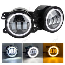 4Inch Pair black Bumper LED Fog Lights  Fit F...
