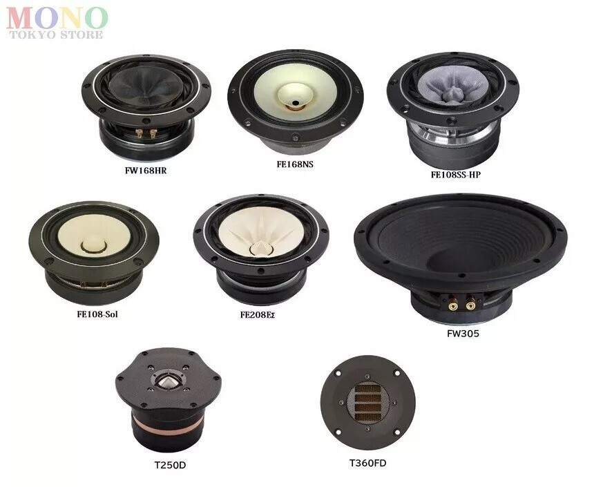 FOSTEX ウーハー Fostex Woofer Unit Tweeter | Universal | Ships from Japan