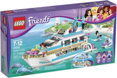 LEGO FRIENDS Dolphin Cruiser (41015) RARE-BRAND NEW SEALED BOX  673419189972|