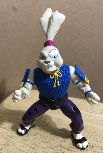 Vintage 1989 TMNT Usagi Yojimbo Action Figure - Samurai Hare - Playmates Toys