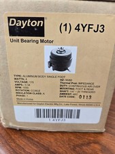 Dayton 4Yfj3 Unit Bearing Motor,1/185Hp,1550 Rpm,115V