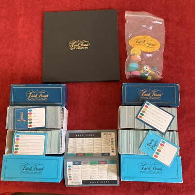 Jeu De Société Trivial Pursuit Edition Genus - Année 1984 - Complet - Occasion