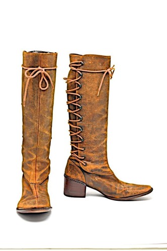 STEPHANE KELIAN Burnt Orange Distressed 