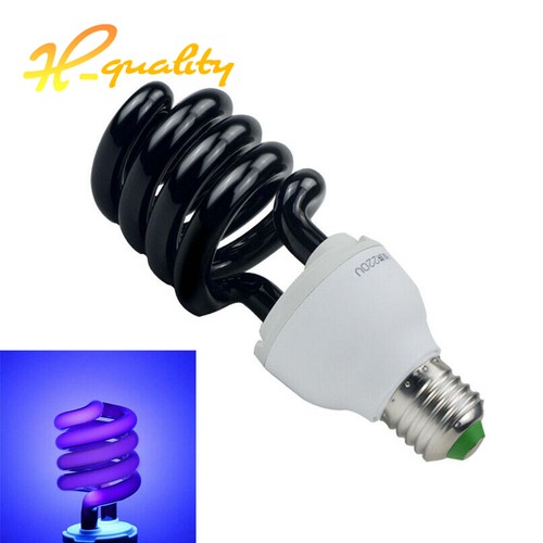 E27 15W 40W UV Ultraviolet Fluorescent Blacklight Light Bulb Lamp CFL AC 220V - Picture 9 of 14