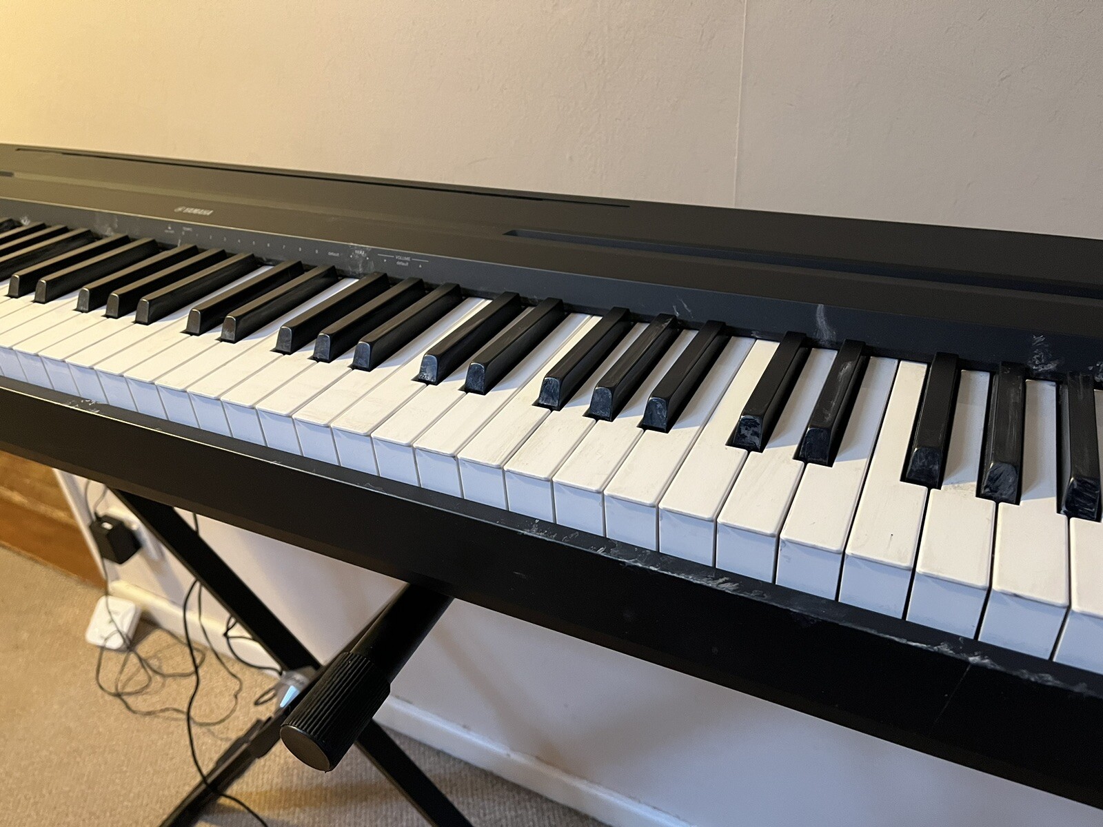 Yamaha P45B Weighted Action Digital Piano, 88 Key + Piano Stand