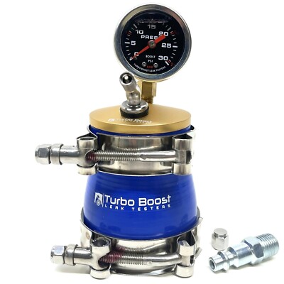 2'' TURBO BOOST LEAK TESTER - Test to 30 PSI - PREMIUM BILLET - Fix P0299