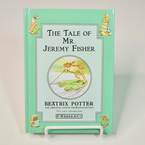 The Tale of Mr Jeremy Fisher Beatrix Potter F Warne HC 1992 Authorized Vintage