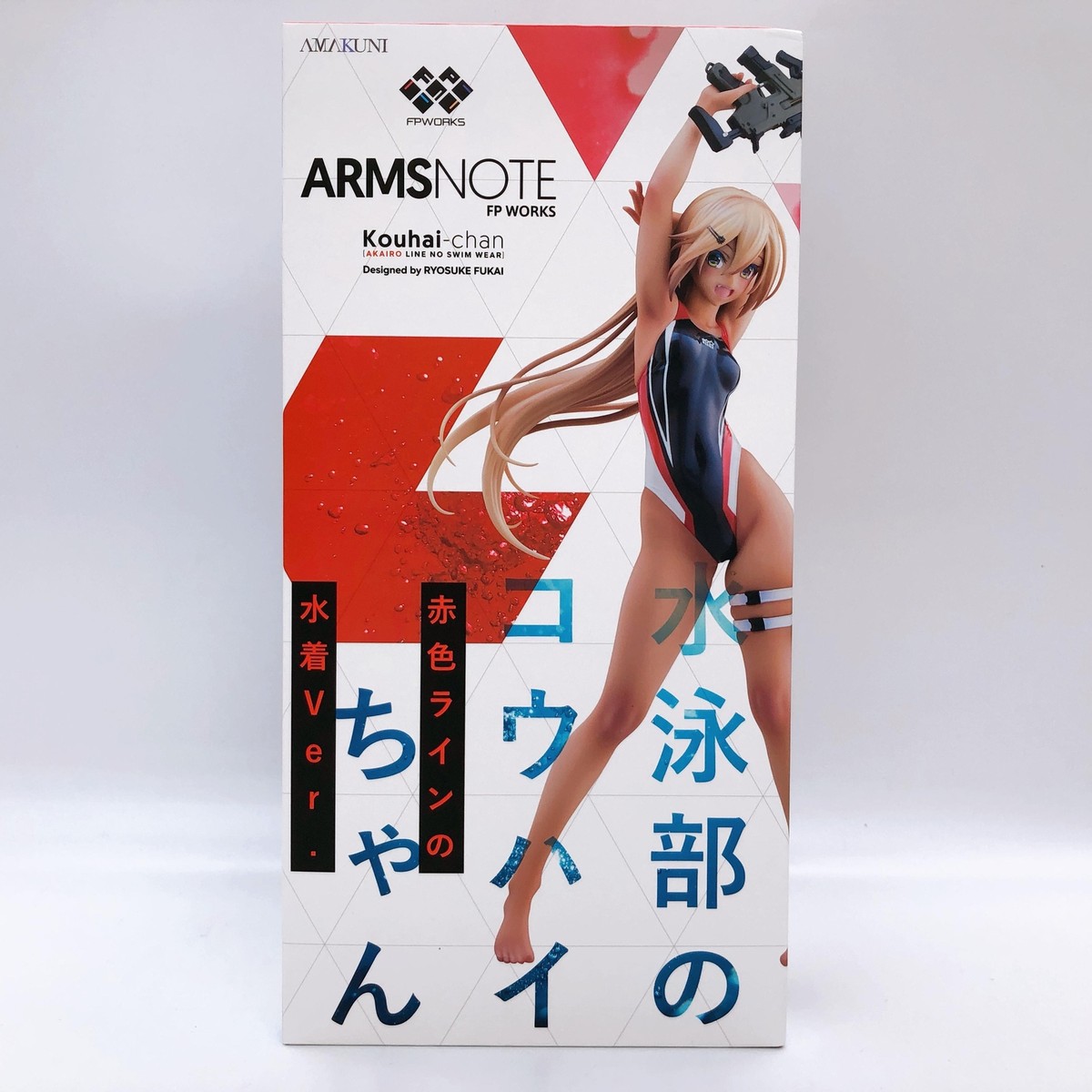 ARMS NOTE Kouhai-chan of the Swimming Club Red Line Swimsuit