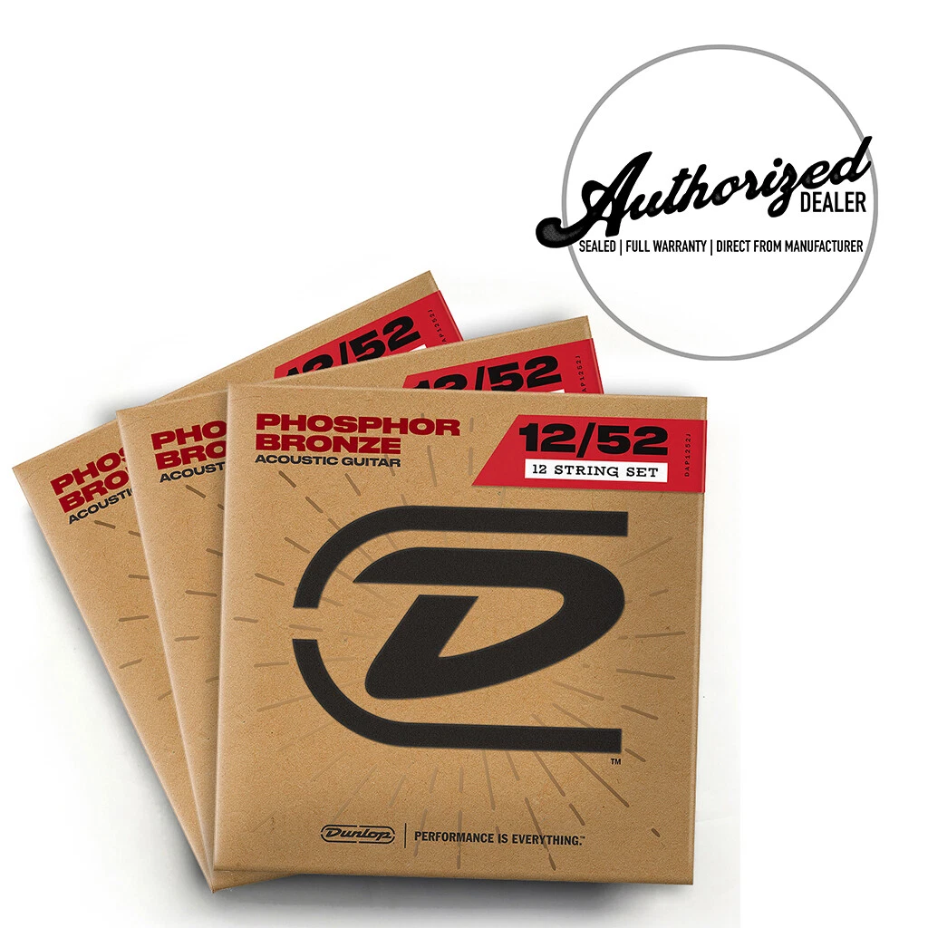 Dunlop phosphor bronze 2024 acoustic guitar strings