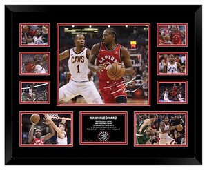 kawhi leonard autographed raptors jersey
