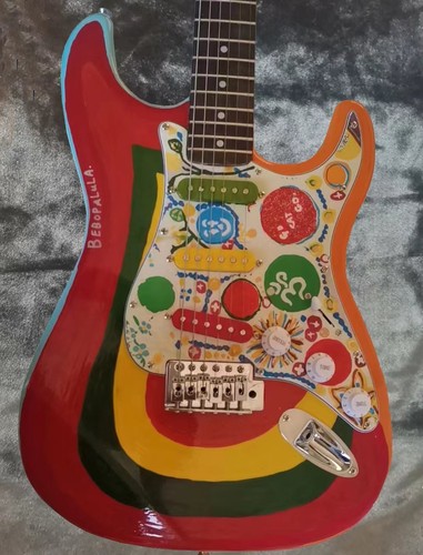 Rocky Chitarra elettrica Mohogany Body 21 Frets Chitarra professionale - Foto 3 di 7