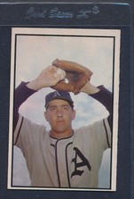 1953 Bowman Color #150 Carl Scheib Athletics EX *349
