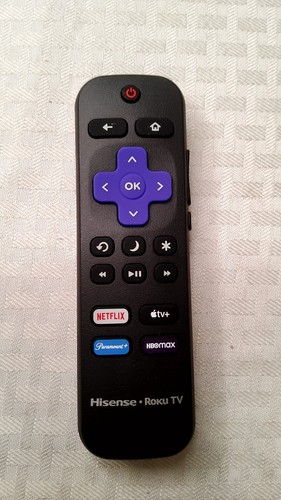 New Original Hisense Roku TV Remote Netflix, Disney, HBO. (93)