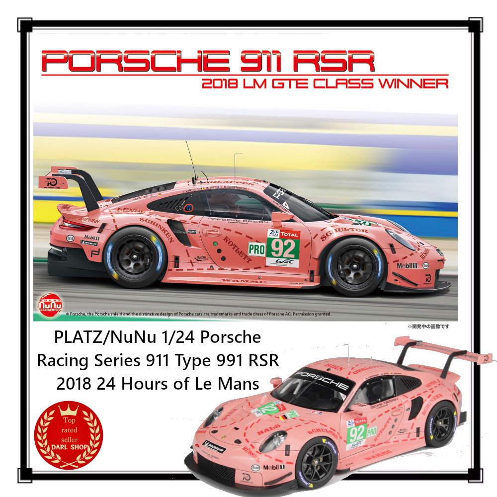 nunu Porsche 911 RSR 2018 LM GTE他 NuNu 1/24 Porsche 911 RSR 2018 LM GTE Class Winner