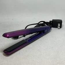 Authentic GHD Gold Professional Hair Styler Flat Iron Straightener Violet