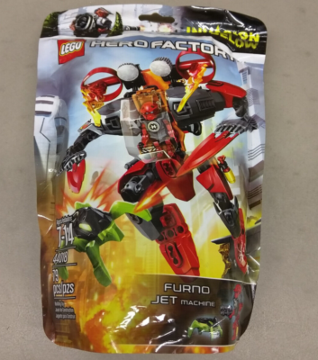 LEGO Hero Factory 44018 Furno Jet Machine NEW! Fire Mech Jumper