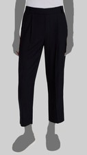  325 Vince Women's Black Drapey Pull On Pants Size Medium