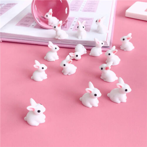 Rabbit Doll Home Cute Little Rabbit Decoration Mini Resin Bunny Ornaments Gift