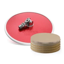 Goldblatt Drywall Sander 9" 30pc Sanding Discs-Hook Loop 80 x 100/180 Mixed Grit