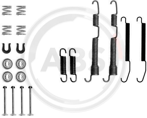 0761Q A.B.S. Accessory Kit, brake shoes for MITSUBISHI,PROTON