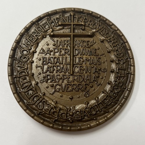 Medal Bronze CHARLES Of Gavlle. Ref75525 - Picture 2 of 3