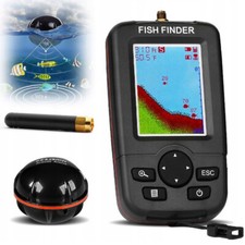 100M Kabellos Clever Fischfinder mit Sonarsensor für Angelköderboote Futterboot
