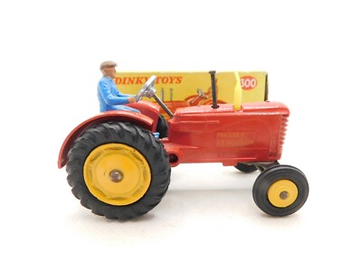 DINKY TOYS 300 * MASSEY FERGUSON TRACTOR  * 1:43 * OVP * 1966