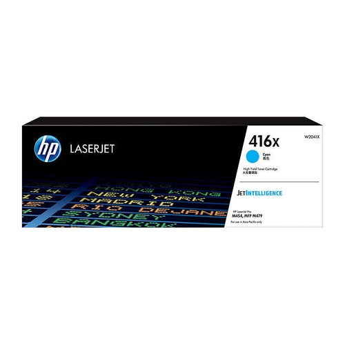 HP #416X Cyan Toner W2041X - 第 1/1 張圖片