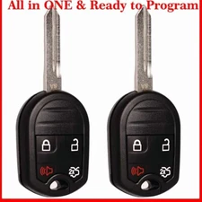 2 For 2011 2012 2013 2014 2015 Ford Edge Flex Keyless Entry Remote Car Key Fob