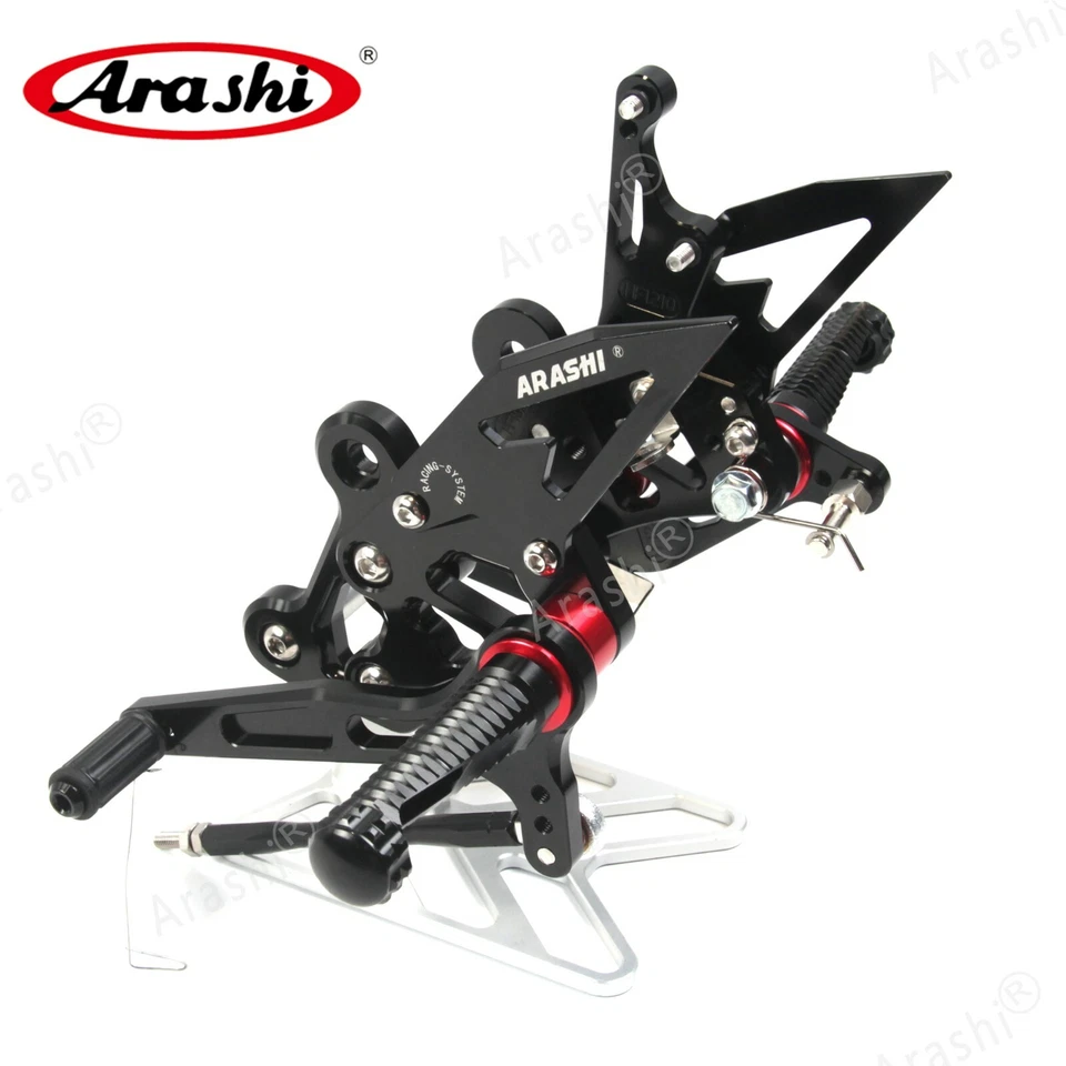 For Suzuki GSXS750 2015 - 2022 2018 GSXS-750 Adjustable Racing Rearsets Footpeg Foto 3 de 4