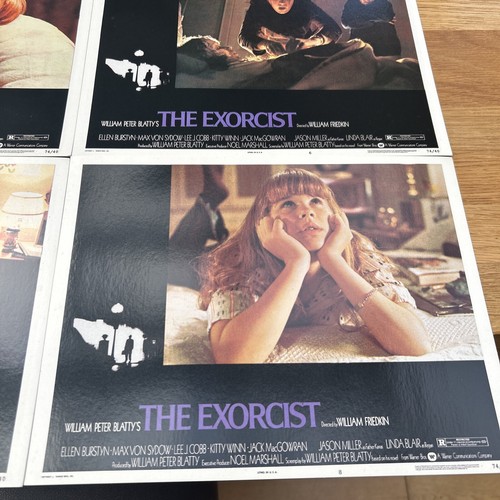 THE EXORCIST - Full Set of 8''x10'' Lobby Cards - SET OF 8 - LINDA BLAIR REGAN - Picture 9 of 18