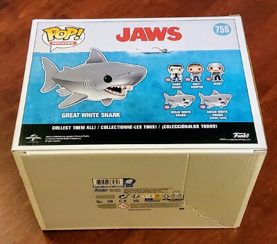 Funko Jaws Shark 758 POPジョーズ 海外品鮫サメフィギュア Jaws - Great White Shark 758 - Funko Moments Pop! | eBay