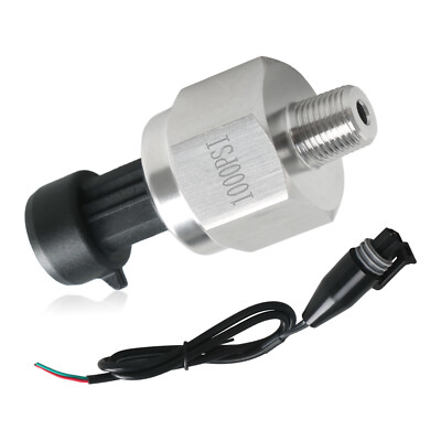 #ad 1000Psi Pressure Sender with Wiring Harness for Water Air Pressure $19.59