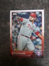 2015 Topps Updated Series Rookie Elvis Araujo RC Card# US95