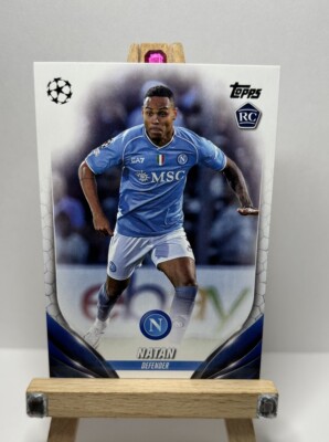 NATAN 2023-24 Topps UEFA Club Competitions Rookie RC #26 SSC Napoli