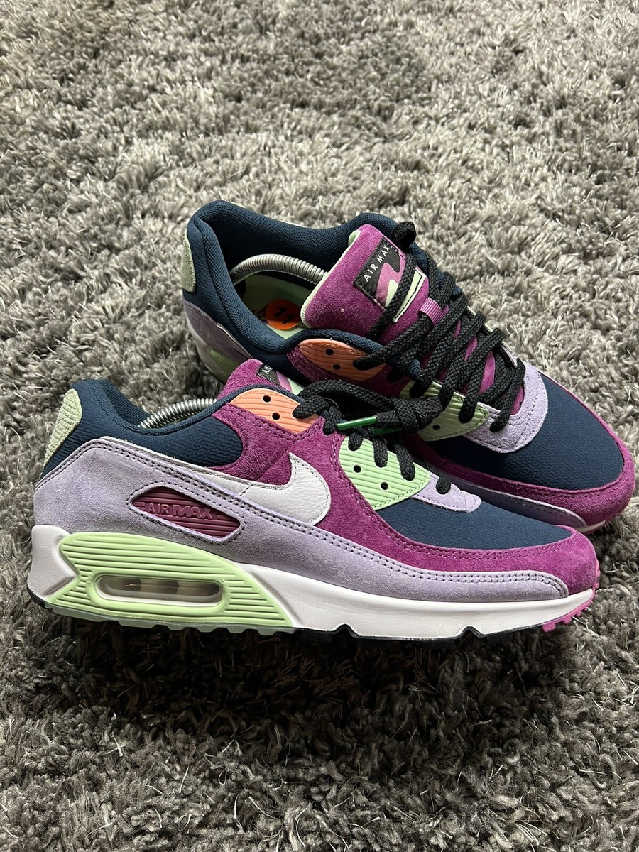 Nike Air Max 90 NRG Light Bordeaux Armory Navy Men display picture 2