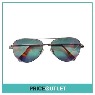 Sonnenbrille Regenbogen-Effekt reflektierende Gläser UVP 325 £