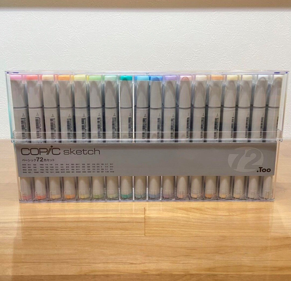 Copic Sketch マーカー 72色セット 未開封品 Copic Sketch set 72 colors Marker Pen Japan Too. Copic 72