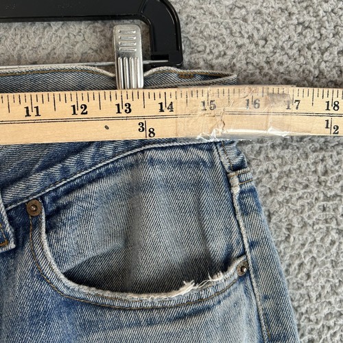 Vintage 70s Levi’s 501 Button Fly Jeans 31x27 Denim Red Line - Picture 5 of 9