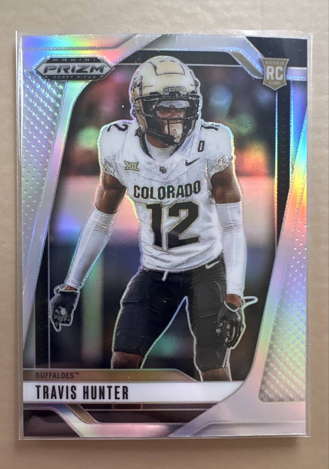 2025 Panini Prizm Draft Picks - Travis Hunter #20 Silver Prizm (RC)